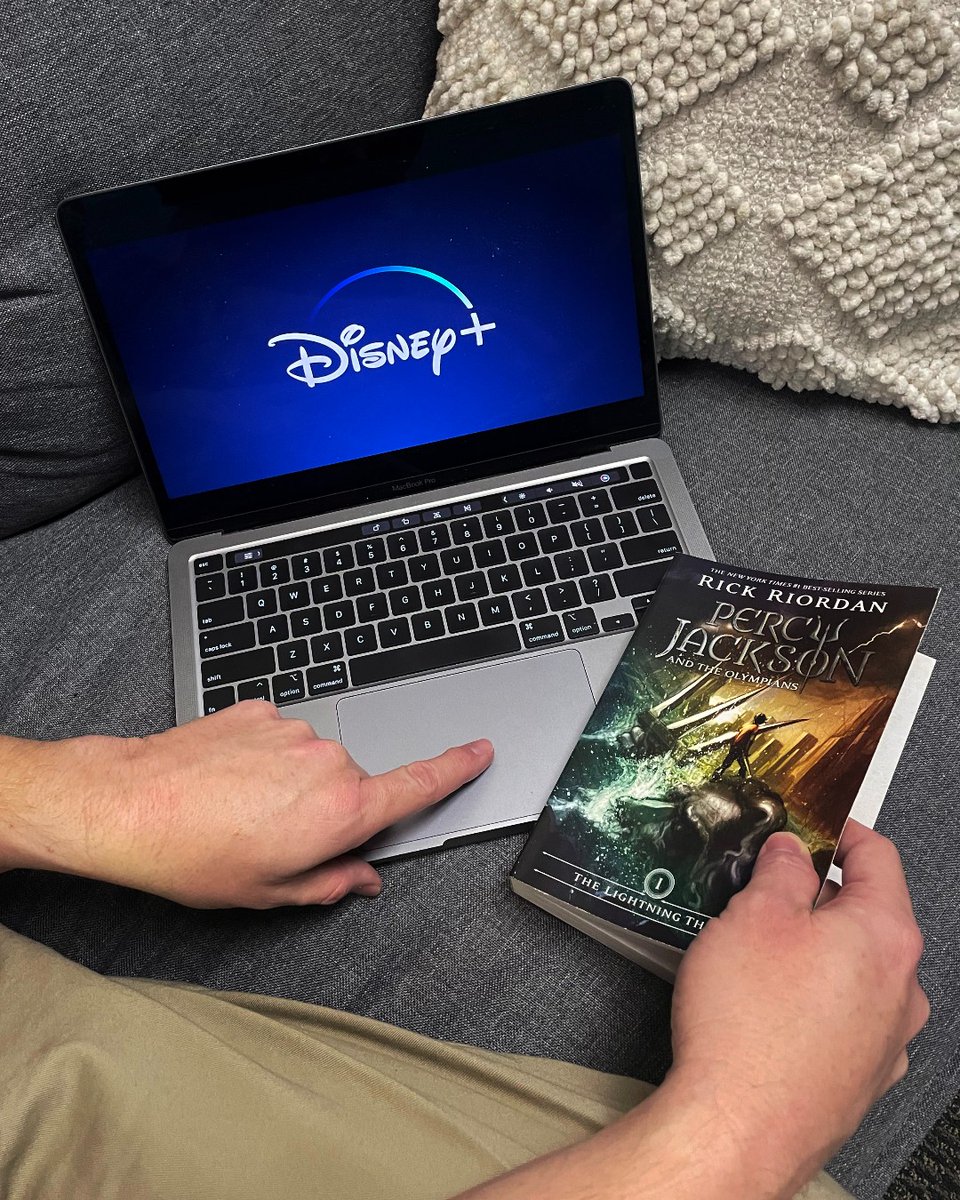 Brace yourselves, demigods! PERCY JACKSON AND THE OLYMPIANS is dropping on Disney+ TODAY! Read before you stream here: bit.ly/3TrKwas