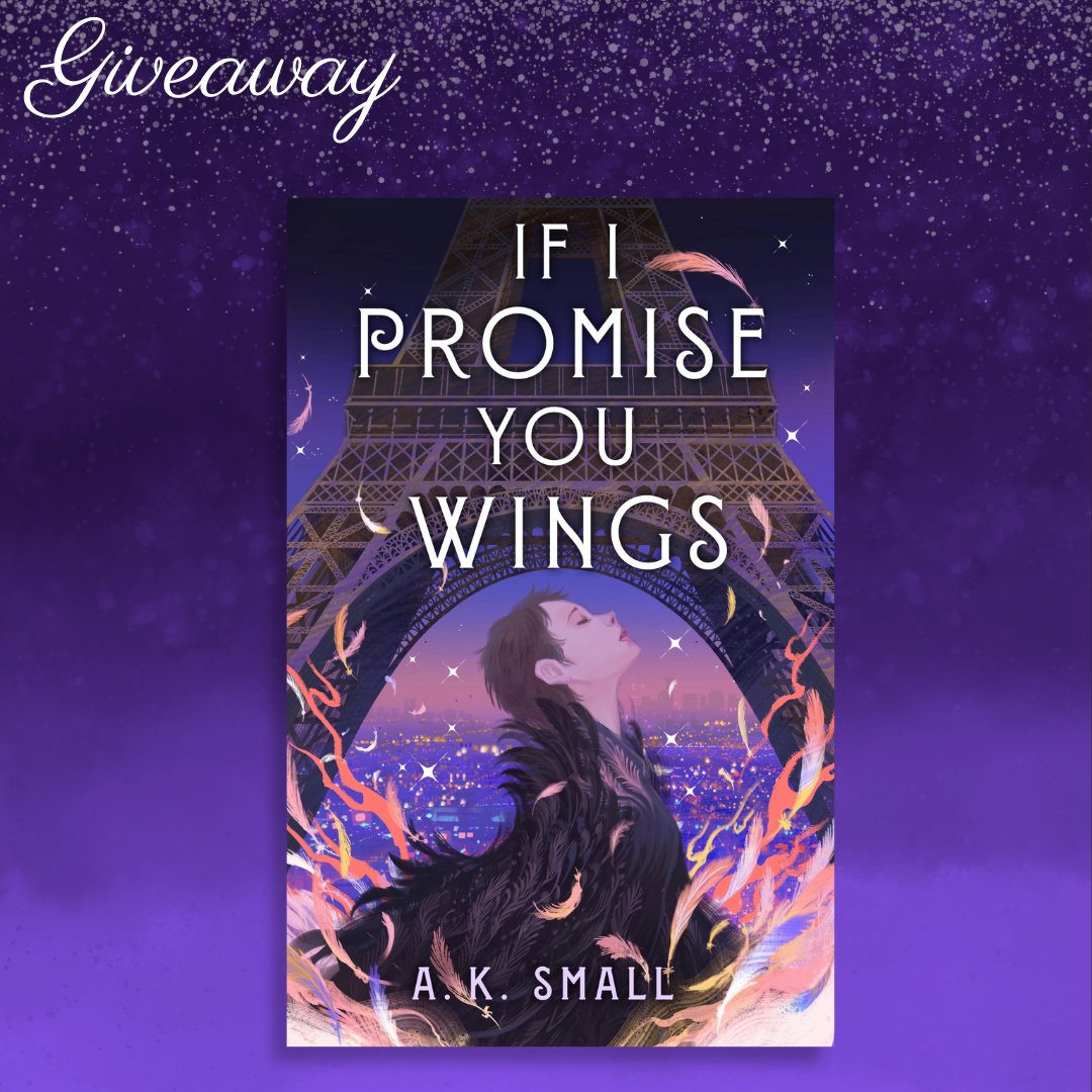 'A. K. Small has written absolute magic.'— @rchllipp, bestselling author of Pride and Prejudice and Pittsburgh If I Promise You Wings releases January 16, and to celebrate we're giving away 20 copies on @goodreads! Enter now: tinyurl.com/winIIPYW