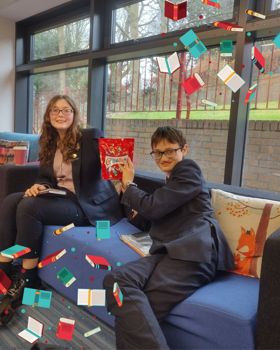 It was the turn of Year 9 + Book Club to tackle our fiendishly festive book quiz at lunchtime, resulting in not one, but two, tiebreaker questions. 😲The victors shared the spoils! 😋 #schoollibraries #bookquiz #bookclub #festivereads #bgsfamily