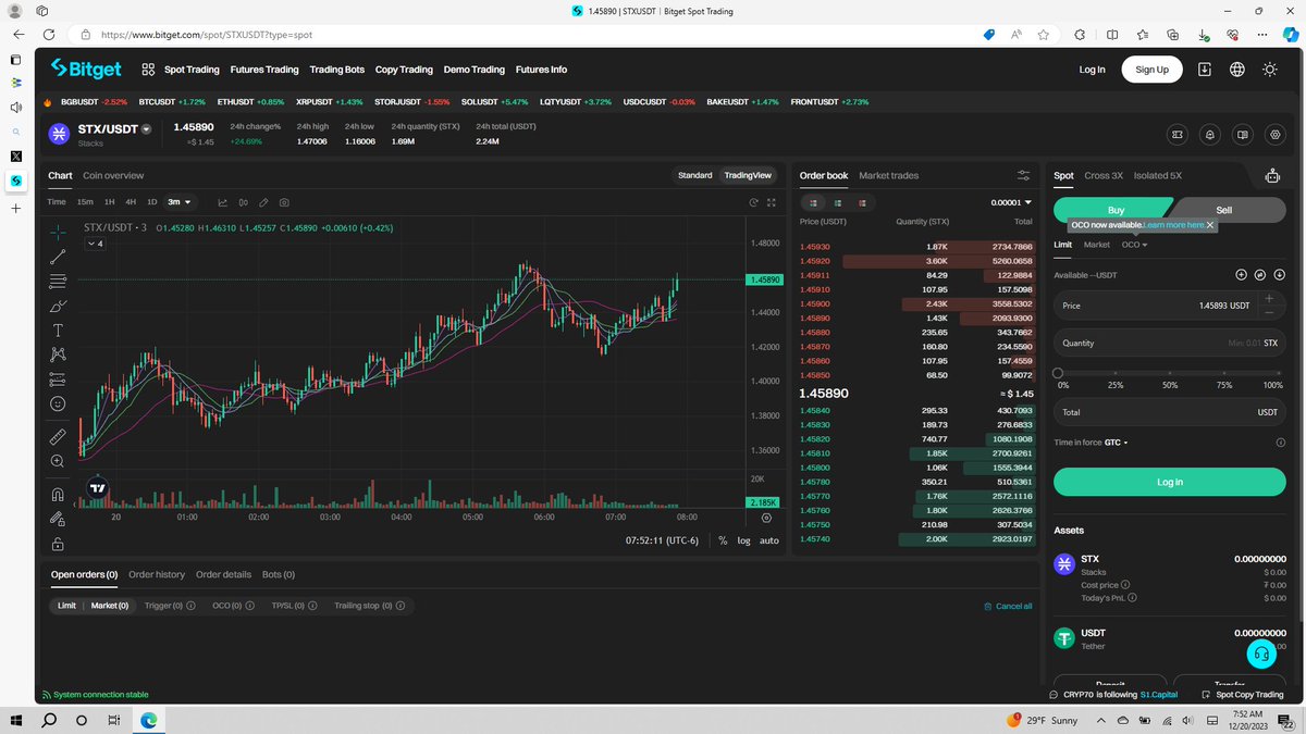 (STX) Stacks all time high is about to be broken!!  Will we hit $100 $$$$ #stx #CryptoNews #CryptoCommunity #CryptoMining #cryptoinvesting #CryptoShowdown #cryptomarket #cryptotrading #BitcoinETC #shiba #eth #Ethererum #Bitcoin📷