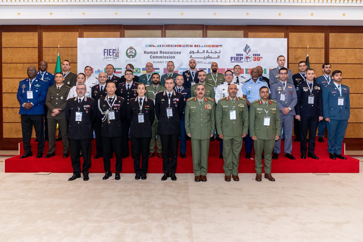 _CoESPU_'s tweet photo. #DYWT #CoESPU participated in the #FIEP meeting-#HumanRights commission in 🇰🇼#Kuwait under the 🇮🇹@_Carabinieri_’s Presidency,2 showcase the #StabilityPolicing approach 2 counter #EnvironmentalCrimes, disrupt criminal networks &amp; protect #Biodiversity &amp; ecosystems
#StrongerTogether https://t.co/gJlInmsto4