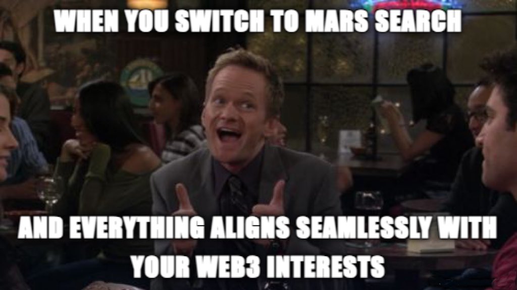 Switching to Mars Search, where your Web3 vibes are always in sync. 🚀✨ #MarsSearch #Web3Magic