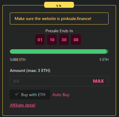 PrivySuite's tweet photo. Soft cap reached ✅ $PRIVY is on the move! Just over 1 day left to get in your contributions #PrivySuite will change the game in DeFi 👁‍🗨

https://t.co/jL9R31Poa1

#PRIVYSNIPER #MAESTRO #BANANA #UNIBOT #PRIVY https://t.co/61AGfLwIvd