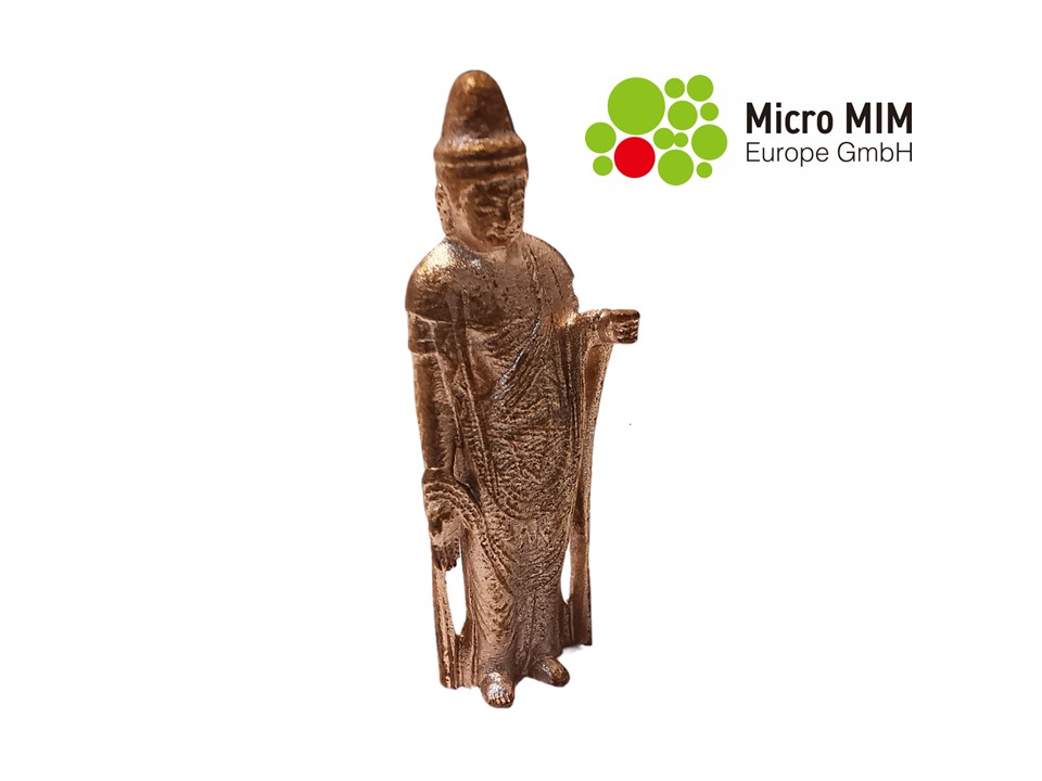 A copper Buddha made using <a href="/Incus3D/">Incus3D</a>  LMM 3D printer method is coming to @MDM_Events west 2024!

Please visit us and see our sample parts yourself!  Get a free expo pass and a 20% discount on a two-day conference pass now:🎟: l.feathr.co/Micro-MIM-Euro…
#mim #3Dprinting
