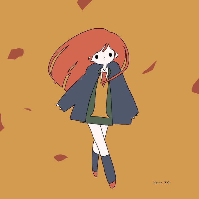 「flat color jacket」 illustration images(Latest)