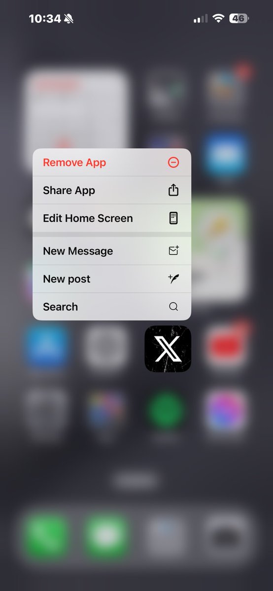 KillRBlue's tweet image. #Apple @Apple @AppleSupport 
#applefeature 
Please let us get the option to open app settings from home screen via haptic touch.