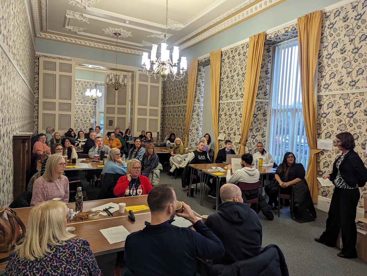 Today we are at Wrightington Conference centre for our Christmas finance team away day! First up, our CFO Tabitha sets the scene and opens the mornings activities 🎄🎅🎁