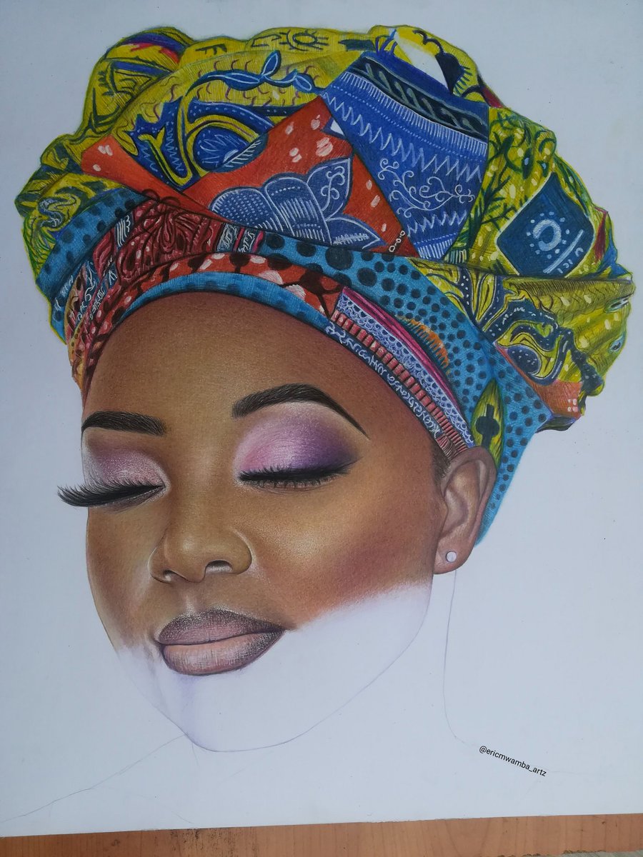 ericmwamba19's tweet photo. Pencil on paper 
@LuluHaangala https://t.co/WFstycDpYb