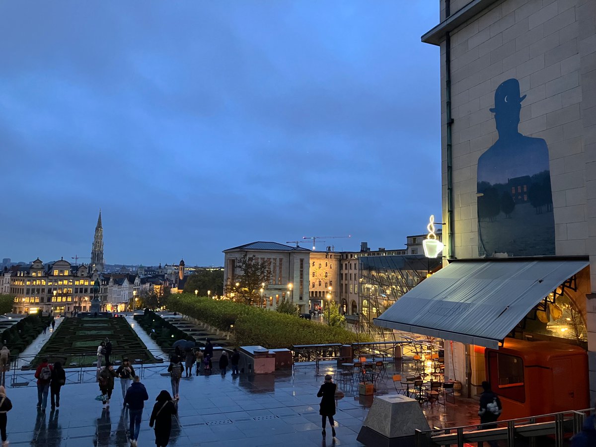 If you have to be stuck somewhere doing paperwork, Brussels was quite nice for that…