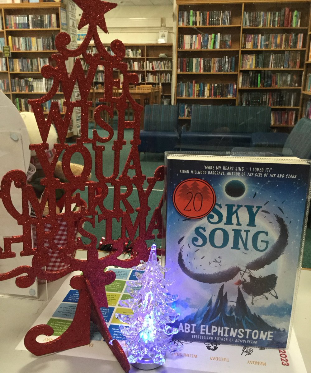 SullivanUpp_Lib's tweet photo. Last day of term @sullivan_upper &amp; our #adventreading recommendation is this wonderful magical adventure by @abielphinstone❄️Another great choice for #Jolabokaflod❤️📚❤️🎄❤️☕️🍫 #lovereading #borrownow #seasonsreadings #LoseYourselfInABook https://t.co/usOzIKGmLY