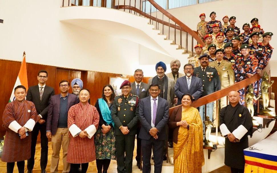 Glimpses of the visit of National Cadet Corps Delegation to Bhutan