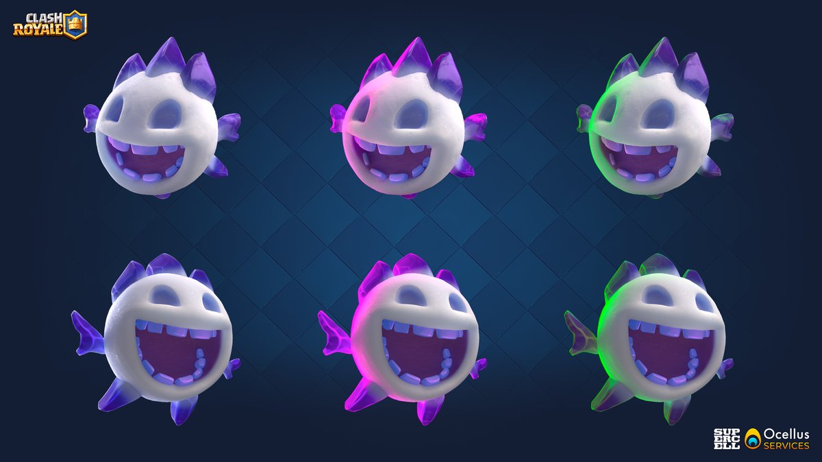 OcellusServices's tweet photo. Ice Spirit evolution for @ClashRoyale ❄️

🎨 @Supercell: Art direction and initial concept
🎨 Ocellus Services: Concept, Lookdev, Posing and Lighting

More on 👉 https://t.co/iXv1LXR5H6
#ClashRoyale #IceSpirit #GameArt https://t.co/pjzu3Afffw