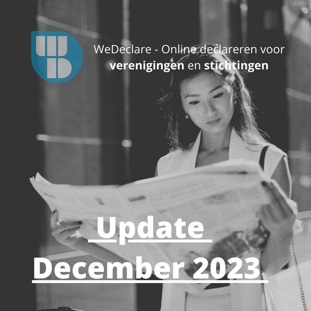 Lees het laatste nieuws over WeDeclare op onze blog door te klikken op de volgende link;

wedeclare.nl/blog/2023/12/2…