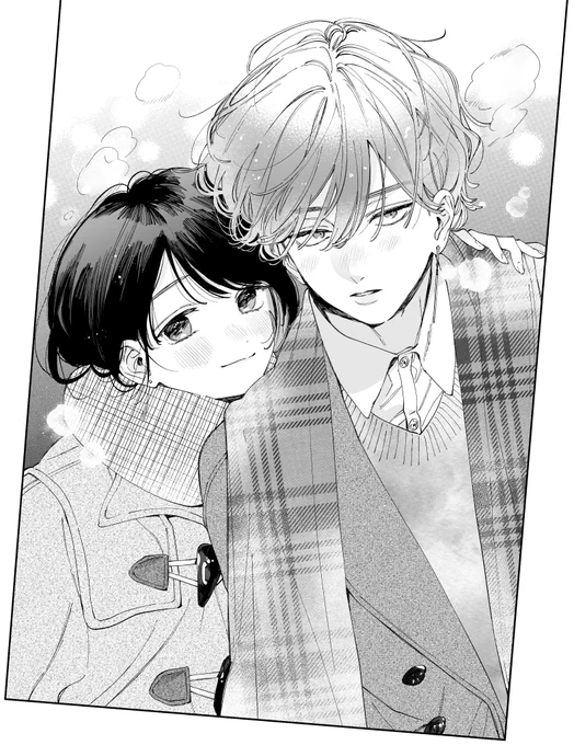 本日発売の花とゆめ2号にて『顔だけじゃ好きになりません』第55話のせていただいてます。⛄️冬!
