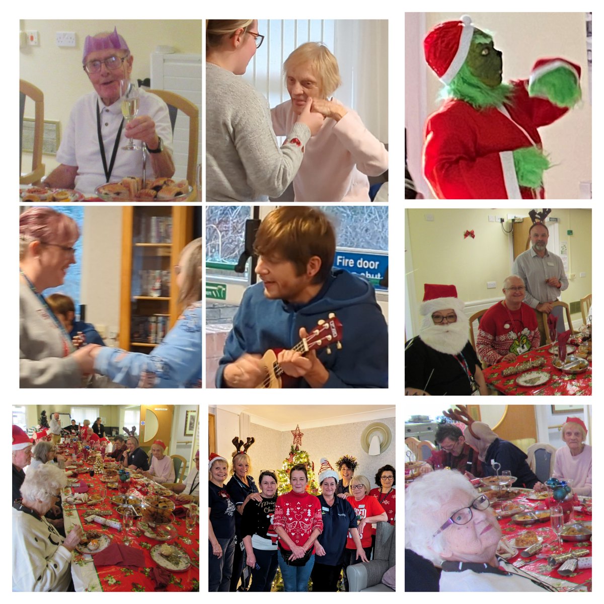 Thank you to the staff team for making our Christmas party so special! A visit from The Grinch, music, friends, dancing, fab food, party hats and festive jumpers. What more does a Christmas party need? @NewcastleCC #SocialCareChristmas