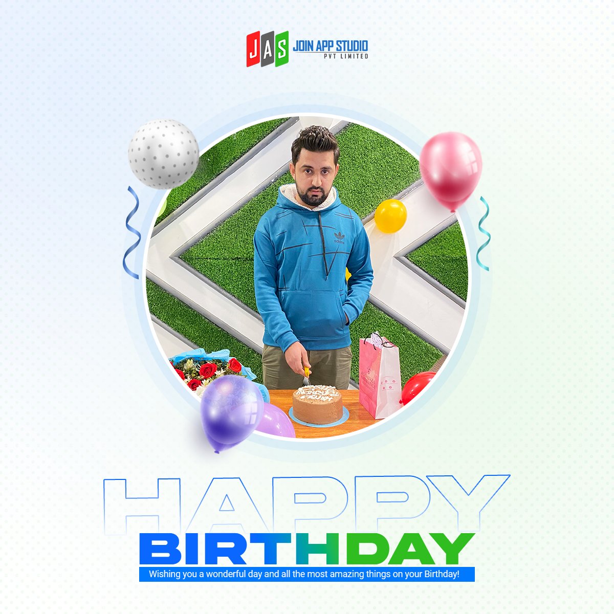 studio_join's tweet photo. On behalf of Join App Studio, we wish you a very happy birthday to our employees and sending them best wishes for much happiness in life.

#team #birthdays #celebration #growth #teamwork #jas #gamex #bitech #metexlabz https://t.co/OUT8nqgMS8