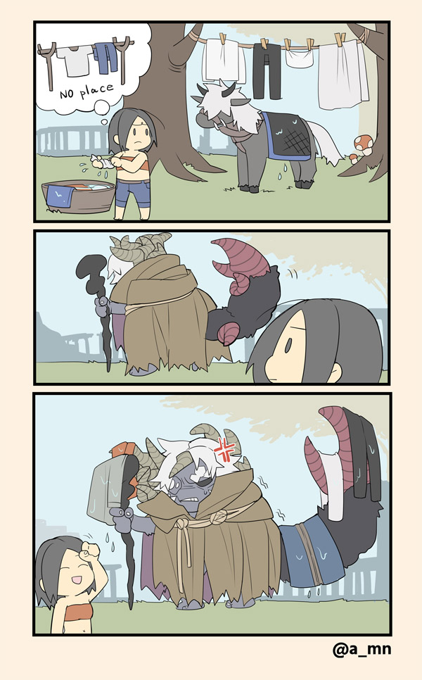 変な漫画セレクション 
#今年も残りわずかなのでお気に入りの4枚を貼る 