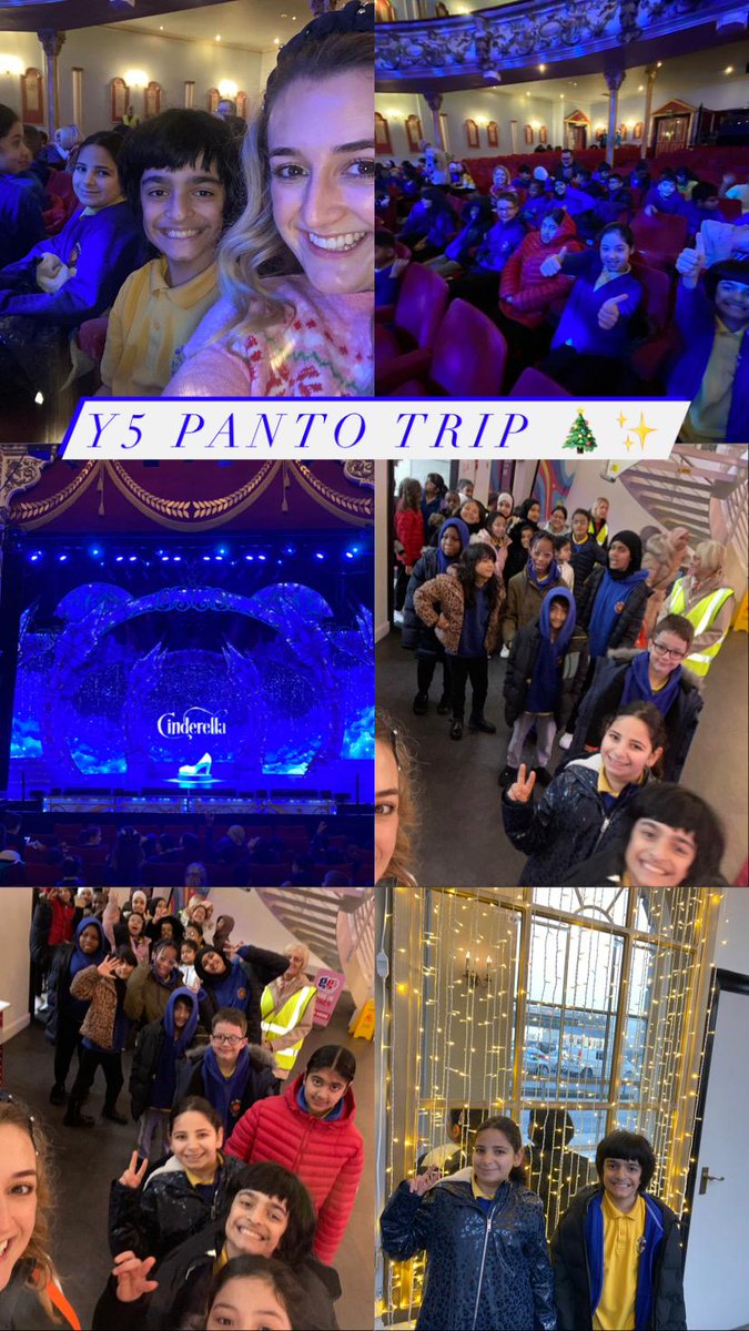🎄Year 5 are ready to rock for panto this year @SwanseaGrand - we are in our seats and feeling festive! 🎄 ##sthpcelebrate #sthpwell #sthpxmas