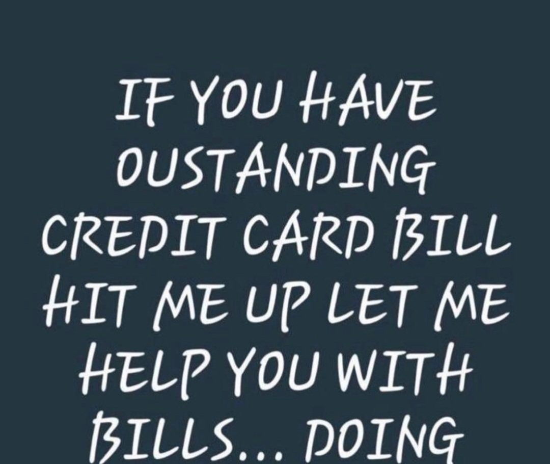 Reweet and like the post and stand the chance to have your credit cards debt pay and let American great together...