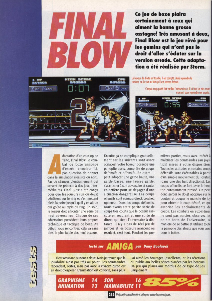AllmightoFranky's tweet photo. #Nostalgeek on continue le feuilletage du #Joystick 22 de décembre 1991!Au programme du test avec #UnderPreasure et #FinalBlow sur #Amiga,et #Robozone sur #AtariST et #Cpc!! #retro #retrogaming #oldschool #micro 1/5 https://t.co/Eq0UYDML6o