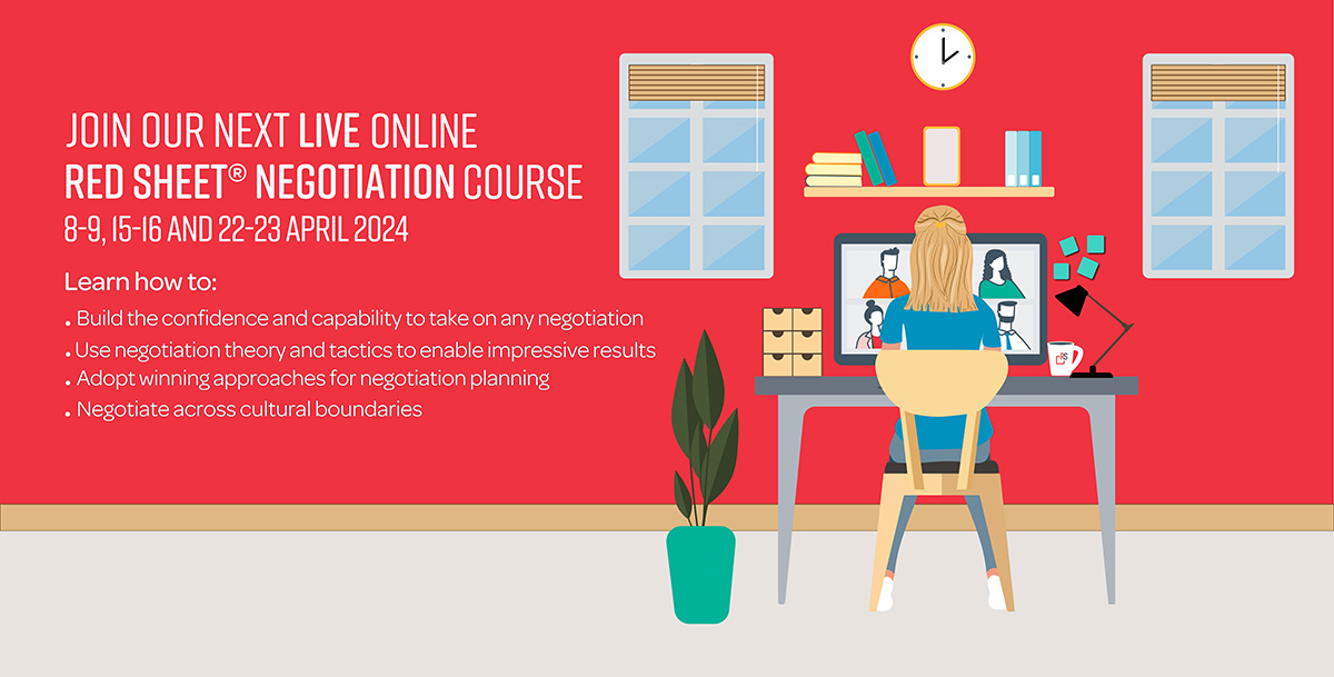 Navigate this era of unprecedented price increases like a pro! 🚀 Join our next #online #negotiation course and learn the art of successful negotiation. From essential theory to real-life tactics, book your space for April &amp; May 2024 here: bit.ly/3sVV3Qq