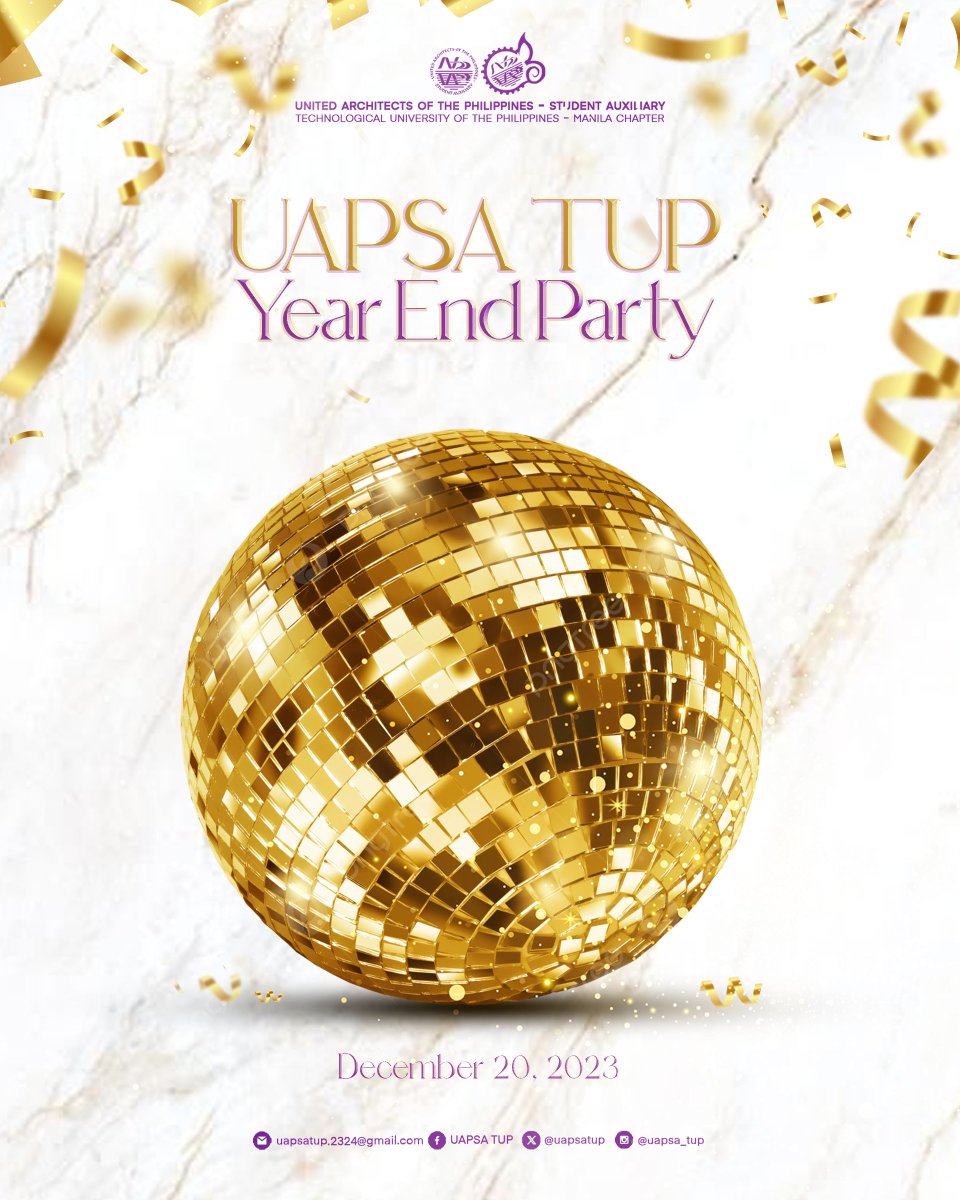 uapsa_tup's tweet photo. 𝑻𝒉𝒆 𝑪𝒉𝒓𝒊𝒔𝒕𝒎𝒂𝒔 𝑺𝒑𝒂𝒓𝒌𝒍𝒆 𝒊𝒔 𝑬𝒗𝒆𝒓𝒚𝒘𝒉𝒆𝒓𝒆!🎄🌟

In the spirit of the season, the UAPSA TUP Officers unite for a festive 𝐘𝐞𝐚𝐫-𝐄𝐧𝐝 𝐏𝐚𝐫𝐭𝐲 on 𝐃𝐞𝐜𝐞𝐦𝐛𝐞𝐫 𝟐𝟎, 𝟐𝟎𝟐𝟑! 🎉🌟 Celebrating shared accomplishments with laughter and camaraderie🌟 https://t.co/uzQ2z2ZjCu
