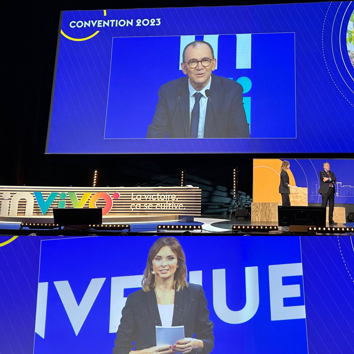 #lavictoirecasecultive   #invivo Convention InVivo au Palais des Congrès <a href="/IsaIthurburu/">Isabelle Ithurburu</a> @