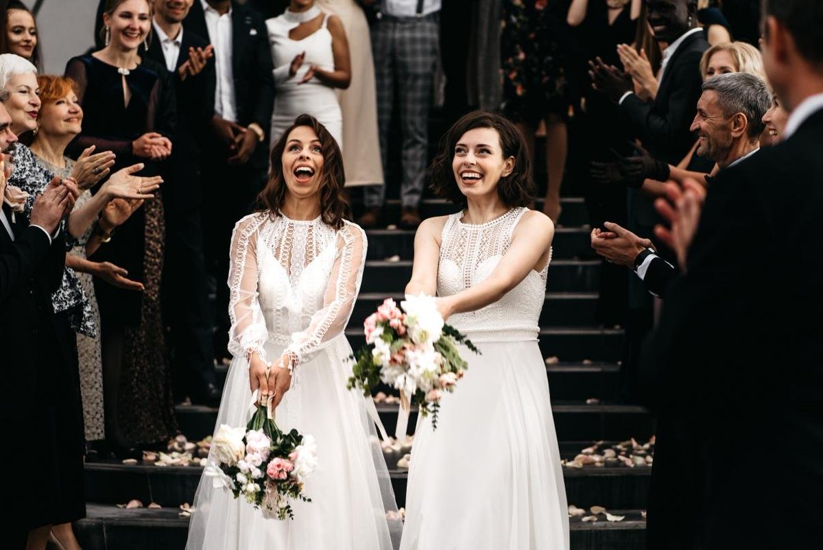 bridalapparel's tweet photo. There are numerous unusual wedding traditions that have been passed down the generations.

The bride should be wearing something old, new, borrowed and blue, and carry a bouquet of flowers to toss. 

In the past, the wedding party would throw grains of white rice at the newly ... https://t.co/TdS3HUgtUF