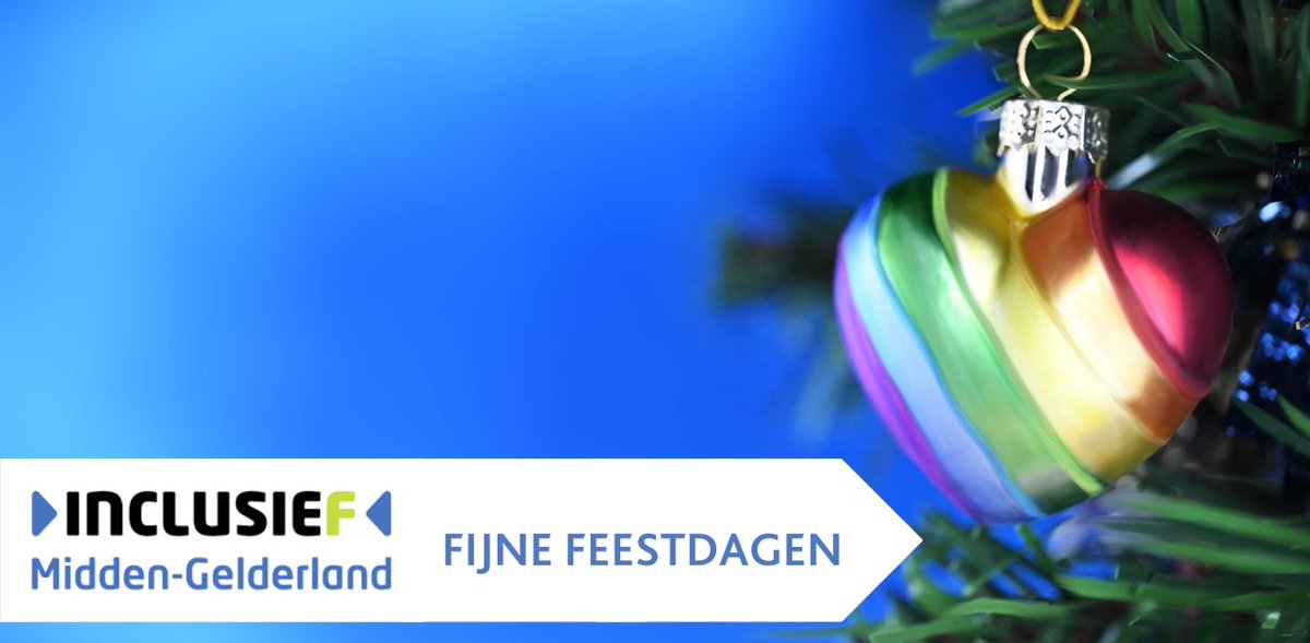 Wij wensen alle werkgevers, ondernemers en partners #fijnefeestdagen toe. Ook in 2024 zetten we ons in voor arbeidsmarktgerichte initiatieven, met als doel het bevorderen van sociaal ondernemerschap en #inclusiefwerkgeverschap in Midden-Gelderland. 
#Diversiteit #Inclusiviteit