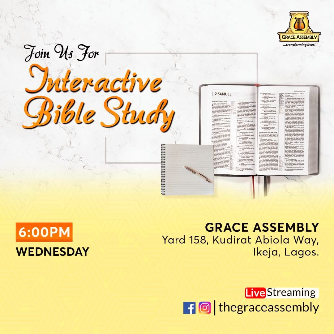Grace_Assembly's tweet photo. Don't miss our last interactive mid-week service, FOR 2023. Come fellowship with us tonight at 6:00pm sharp as we celebrate God's faithfulness. #GodChasers #WednesdayService #fellowship #Thankful #blessed
We are looking forward to seeing you! remember to invite someone. https://t.co/AJZZkuvwnz