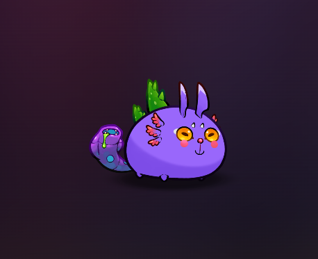 Who remembers the Axie sushi races?? 🍣

I named the Axie that kept winning in the races "SpeedyMcSpeedington" - here he is all grown up 🥹 

I got him from <a href="/Jihoz_Axie/">Jihoz.ron</a> the first month I joined <a href="/AxieInfinity/">Axie Infinity</a>, so almost 5 years ago! So many warm memories 🥹💕