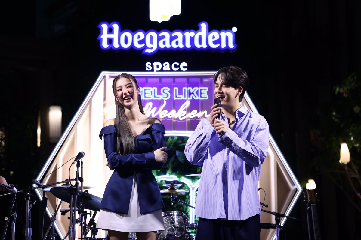 WEED_ENT's tweet photo. Hoegaarden เปิดตัว ‘Hoegaarden Space: Feels Like the Weekend’ พื้นที่ไลฟ์สไตล์แห่งวันหยุดทุกเวลา พร้อมชวน ‘ต้าเหนิง’ และ ‘ไอซ์ พาริส’ คู่เพื่อนซี้ร่วมสร้างสีสันความชิลล์ใจกลางเมือง
Link👉🏻 https://t.co/Kr21d08mvu
#HOEGAARDENSPACE
#FEELSLIKETHEWEEKEND #Emsphere
#ไอซ์พาริส #IcePariss
#ต้าเหนิง #thanaerng