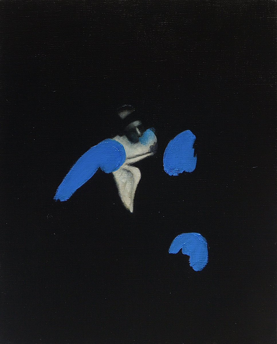 hattoriatsuhiro's tweet photo. 個展「旅の途中」出品作品。
詩の断片/273x220mm/Oil on Canvas 

#art #paintings #服部篤浩 #油絵 #絵画 #アート https://t.co/fbnoqGBXVe