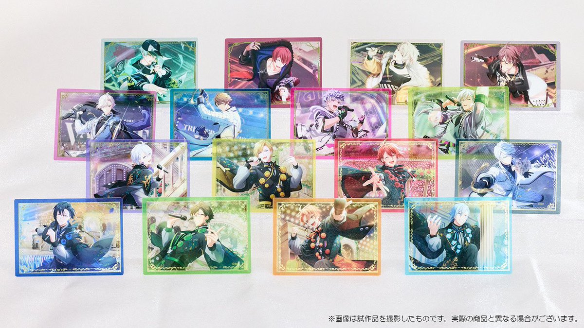 商品紹介】 [Op.7・VALIANT・Re:flect U・APOŹ]「Stage Card