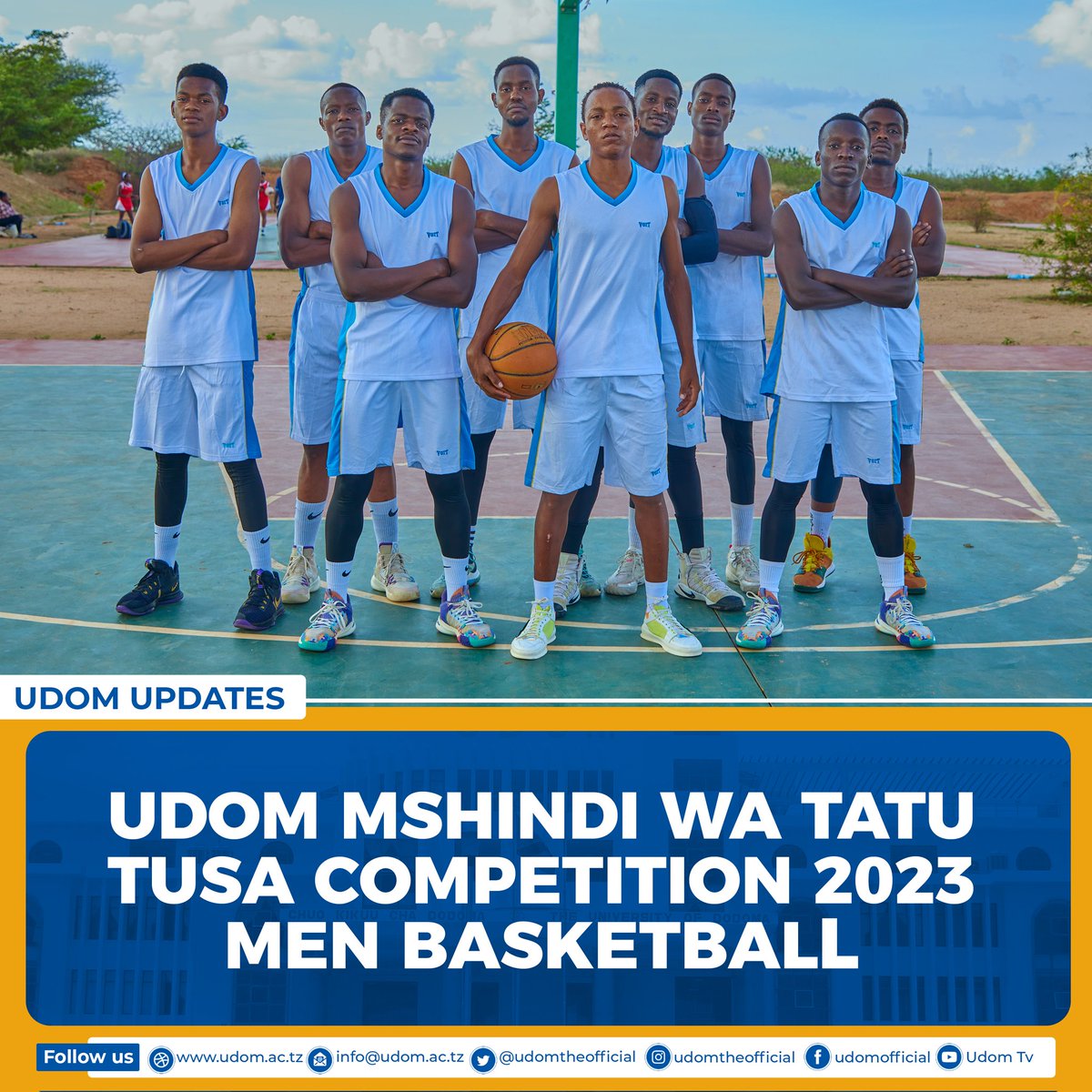 udomtheofficial's tweet photo. Another๐ ๐๐๐ for UDOM!
Swipe โก๏ธ๐
#WeAreUdom
#TusaCompetition2023
#MichezoKwaAfyaYaMwiliNaAkili
#SomaCheza
#EmbracingKnowledge https://t.co/NALA8cgFeD