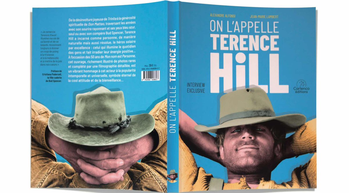 A l’occasion de la ressortie de Mon nom est personne, Super Seven vous présente le livre «On l’appelle Terrence Hill » d’Alexandre Alfonsi (<a href="/alfonsialex/">Alfonsi Alexandre</a>)et Jean Marie Lambert. La carrière complète de l’acteur y est retracée en 200 pages d’interviews exclusives, d’anecdotes—