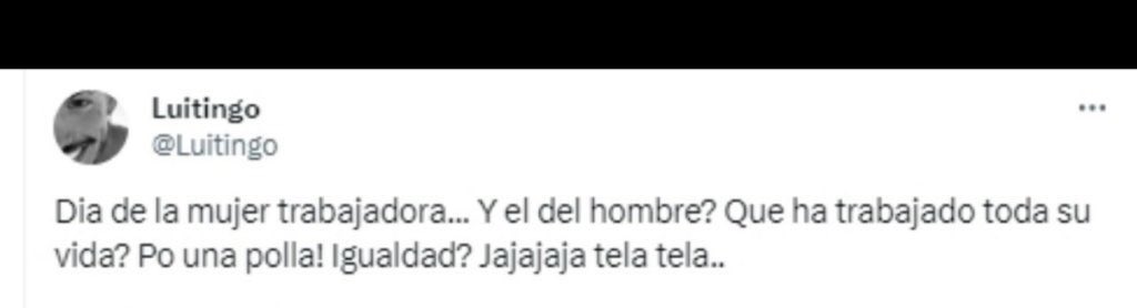 opinionista8's tweet photo. HILO SOBRE LOS COMENTARIOS MACHISTAS, RACISTAS y MISÓGINOS de Luitingo y su hermano en redes sociales:

EL MACHISMO NO SE PREMIA #GHVIP20D https://t.co/hqWbK5xZXH
