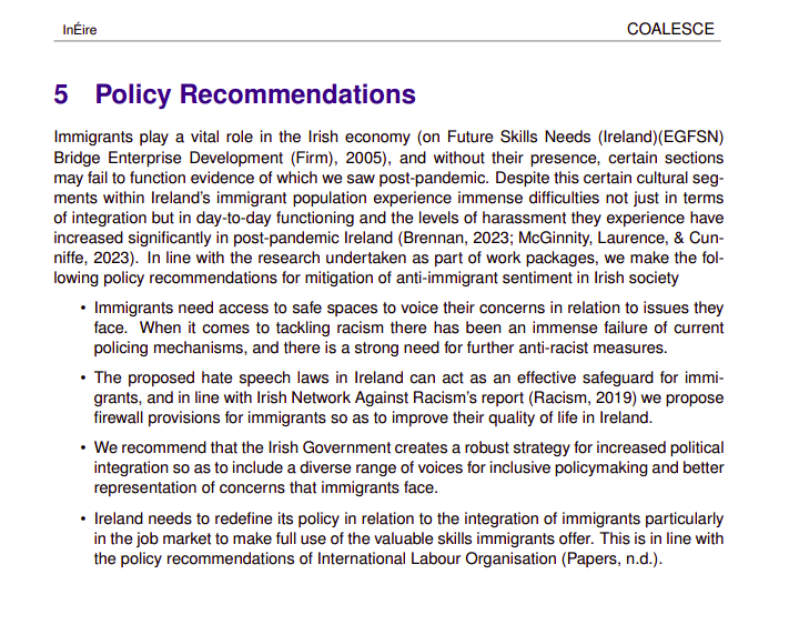 IneireP's tweet photo. Finally our policy recommendations
Many thanks to @immigrationIRL @ucddublin and @WeAreTUDublin for the support. https://t.co/CCawGpeC0w