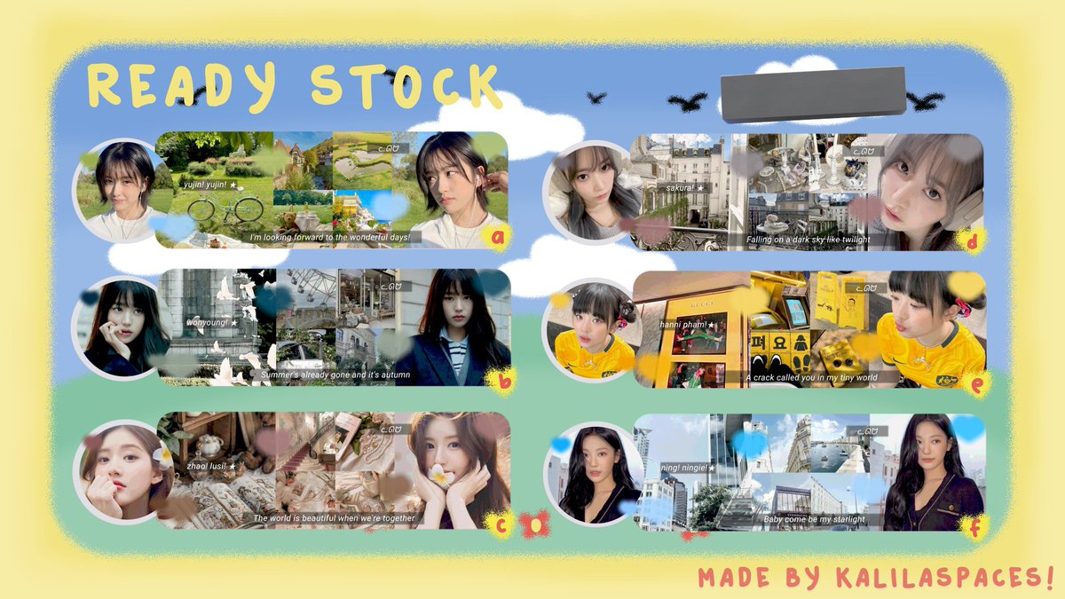 KalilaSpaces's tweet image. Help RT please? Thank you! 

Hi there, yiya ada 6 FREE LAYOUT lagi yang bisa kalian bawa pulang malam ini nih! 

🗓️ Rabu, 20 Desember 2023.
⏰ 20.00 WIB.
💌 DM @KalilaSpaces pakai format “Yiya! Aku mau jemput (chara) dong! 🍓” (emojinya jangan lupa ya!)

#zonauang