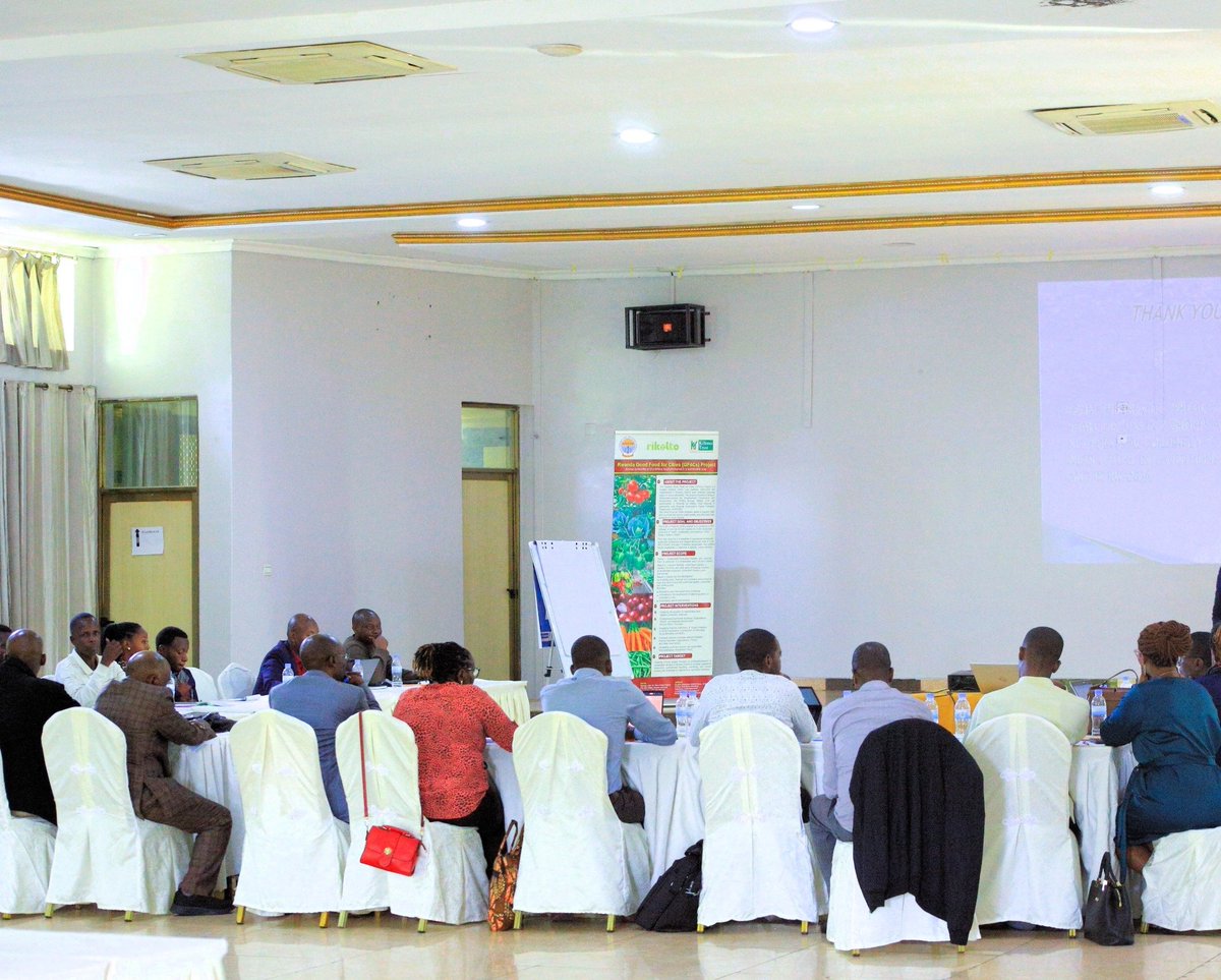 AdecorRwanda's tweet photo. In his welcome remarks, Our Executive Secretary @DamierNdizeye highlighted the role of #GF4CS to reduce #malnutrition, stunting by encouraging platforms to work with #ECDs.
#WeekForGoodFood
#VegetableValueChain https://t.co/wLxzNcDMJ6