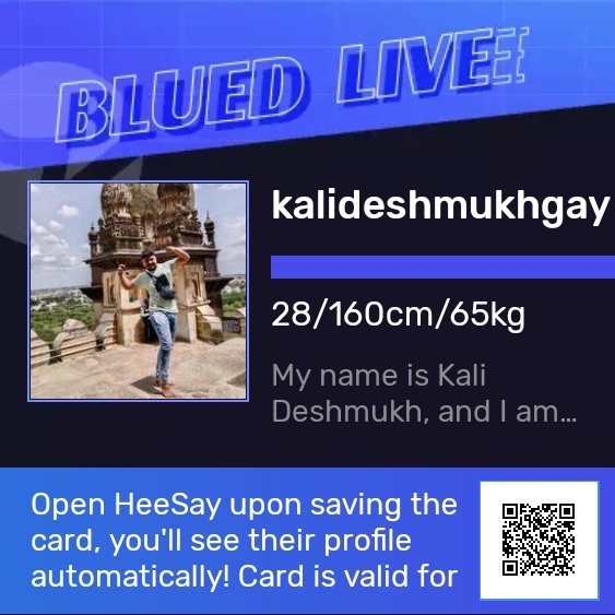 Don't miss kalideshmukhgay’s LIVE show on #HeeSay. Find them and hundreds of other hotties on #HeeSayLIVE international.heesay.com/ilive?id=l1XmD…