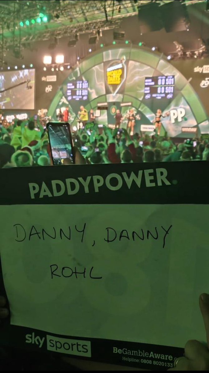 Danny, Danny Rohl at the darts again 

#swfc #wawaw #pdc #darts