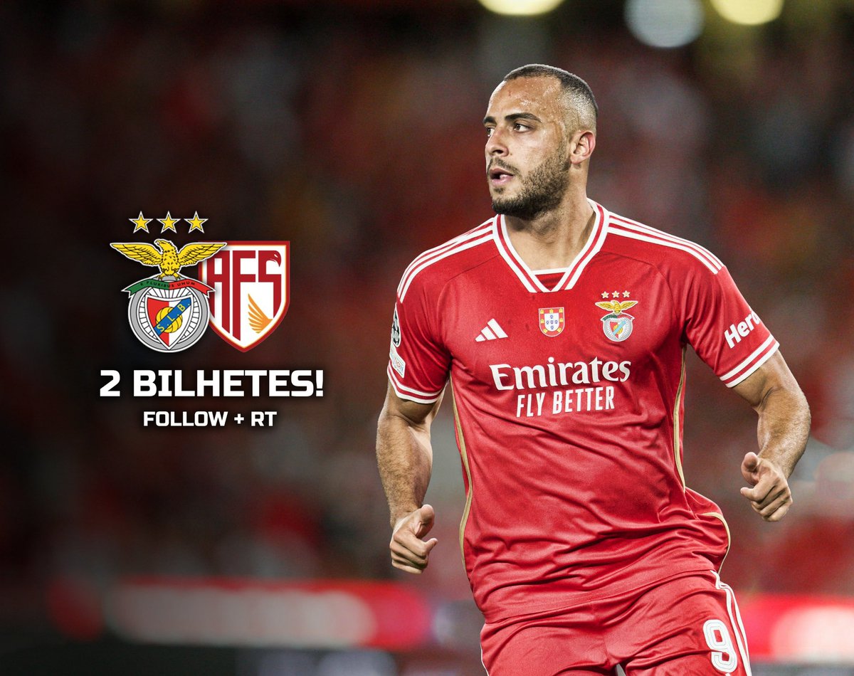 ⚡️ FLASH GIVEAWAY 🦅

2 Bilhetes para o SL Benfica - AVS.

- Seguir <a href="/Betano_PT/">Betano Portugal 🔞</a> e <a href="/HenriqueHG35/">Henrique HG35</a>  
- Retweet!

Vencedor anunciado ainda hoje! 🔥