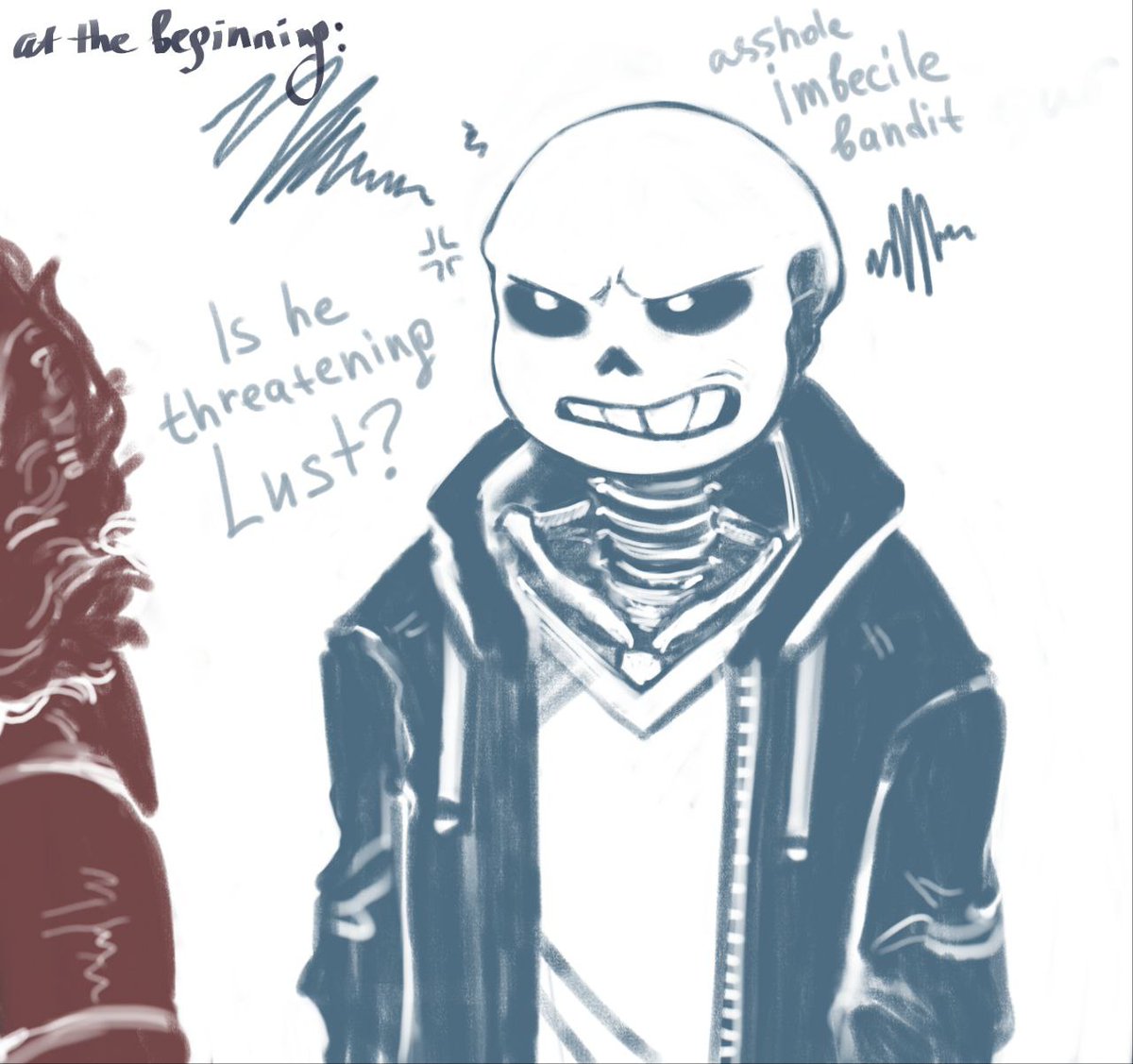 PrettyPitty00's tweet photo. Heey, I read perfect thing recently, so i draw some pictures for it ~~
Really, this fan fiction was soooo cool!!

#dancetale #sans #notmycharacters #sketch https://t.co/8nj6dt7ynP