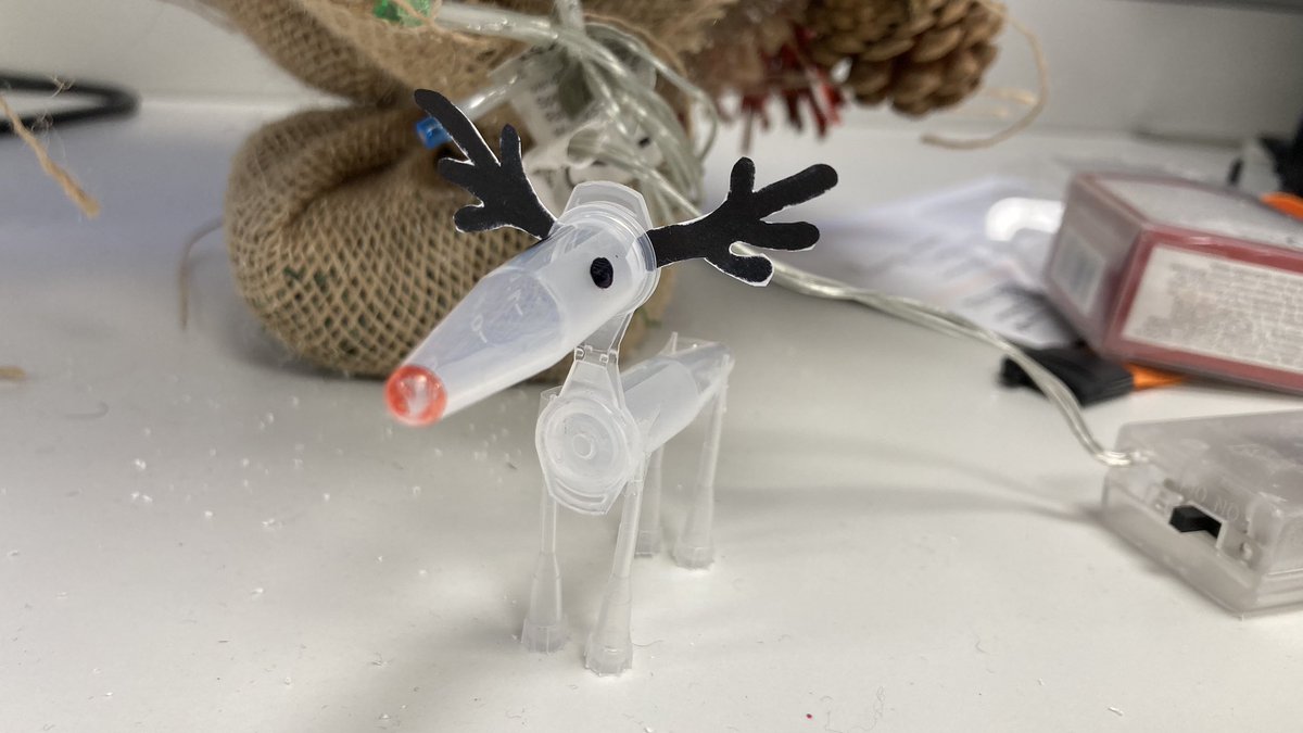 When <a href="/MrJafs/">Josh Sutton</a> sent me an eppendorf Rudolf tutorial, how could I not make it my number 1 priority at work today?!
