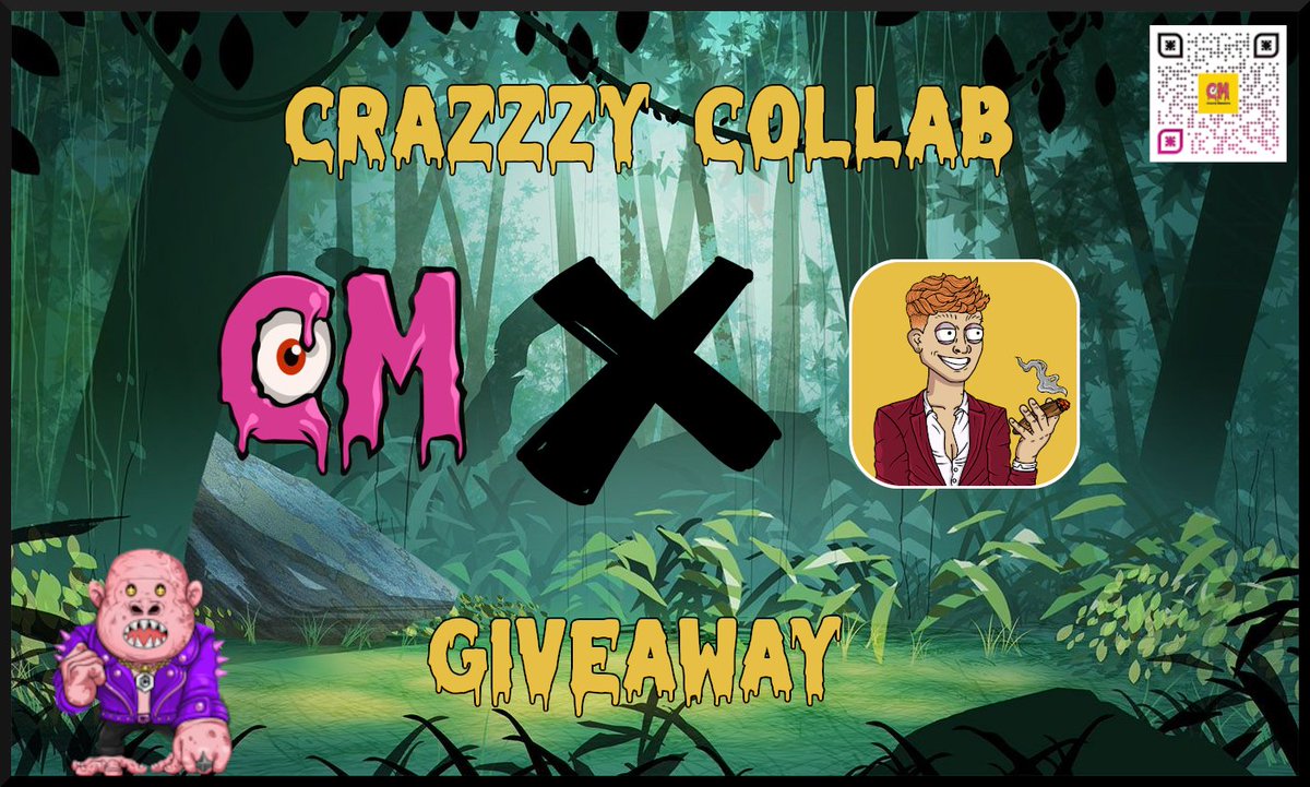 🚨Elite Society X Crazzzy Monsters🚨 Prizes: 🎁1x BOB Adventures gen2 NFT 🎁5x WL Elite Society 🎁1x CRM NFT To enter: ✅Follow @EliteSociety888, @CrazzzyMonsters & @Basman90777419 ✅❤️&🔃 ✅Tag 3 ✅Join: discord.gg/t2KggHuCet 72H⏳ #CronosChain #Cronos #NFTGiveaway…