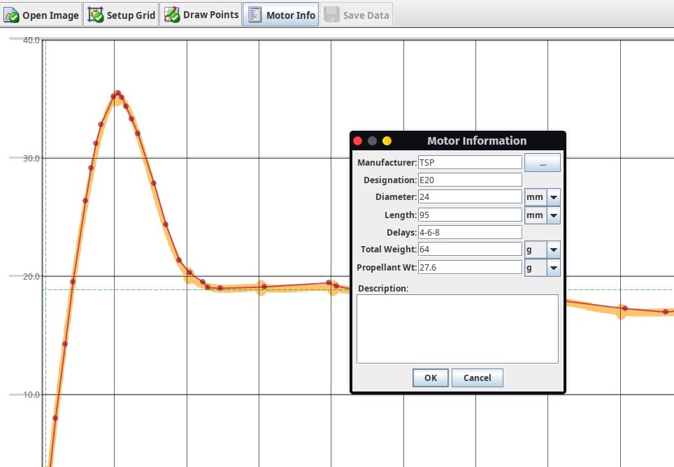 concreted0g's tweet photo. Posted a little tutorial on creating custom #rocket motor RASP/.eng files for use in simulation in #opensource #openrocket using a technique where you trace a thrust curve diagram. #rockets #rocketry https://t.co/wQT0MELlJh https://t.co/n4e9h53OfQ