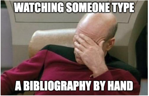overleaf's tweet photo. On the eighth day of #12DaysOfOverleaf memes, Overleaf explained to me how to integrate with Mendeley and Zotero to make generating bibliographies easier. https://t.co/eaBk1khyXn. https://t.co/I4xmCscrr6