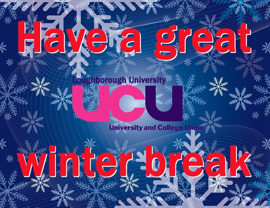 The LUCU branch office will be closed for the winter break (4pm Wed 20th Dec - 10am Wed 3rd Jan) In the meantime, should you need it, @EdSupportUK is a free service for our members, active 24/7. Providing counselling, support, financial assistance & more: educationsupport.org.uk/helping-you/
