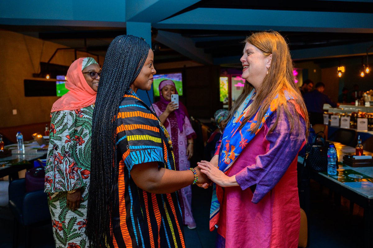 SheForumAfrica's tweet image. Strengthening Country-Led Partnerships

L-R: Dr. @aminadorayi Country Dir. Pathfinder Nigeria, @QuamLois President/CEO @PathfinderInt Dr. Sakina Bello, TA, Pathfinder NG with Ms. @InimfonEtuk Founder, She Forum Africa during the recent visit of Pathfinder CEO to Nigeria
#ICommit